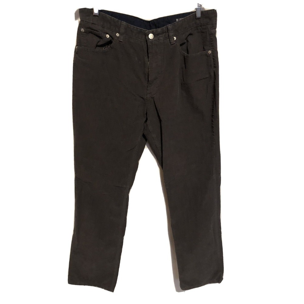 Cremieux Clasics Austin Men's Corduroy Pants‎ Size 36" X 34" Gray